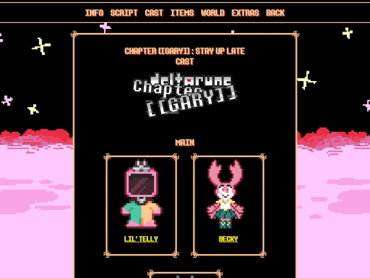 projects/chapter-gary/stay-up-late/cast screenshot