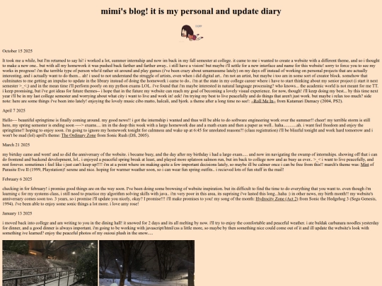 mimisblog screenshot