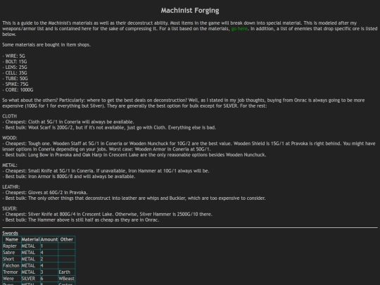 materials screenshot