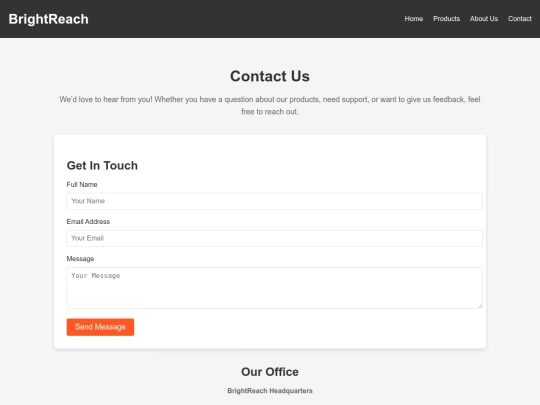 contact screenshot