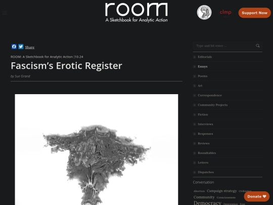 Websites/Psychology/Fascism’s Erotic Register by Sue Grand (2_11_2025 6：24：23 PM) screenshot