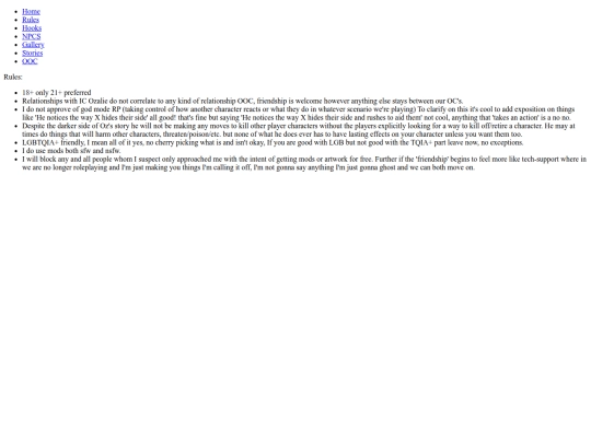 rules screenshot