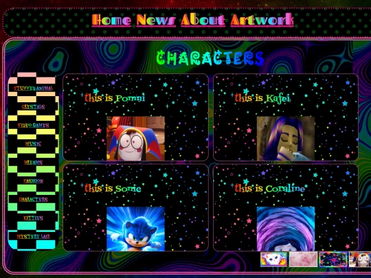 characters screenshot