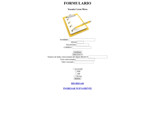 formulario screenshot