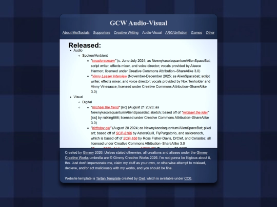 Audiovisual screenshot