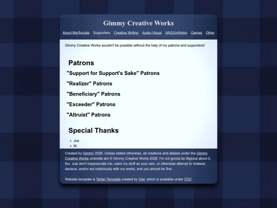 supporters screenshot