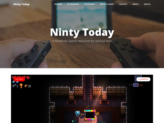 editorials screenshot