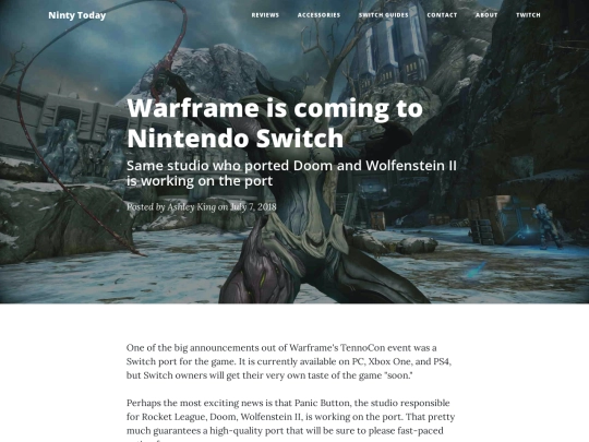warframe-switch-announcement screenshot