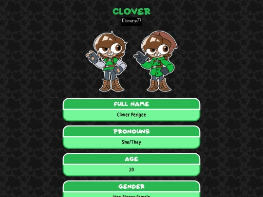 profile/asmp/clover screenshot