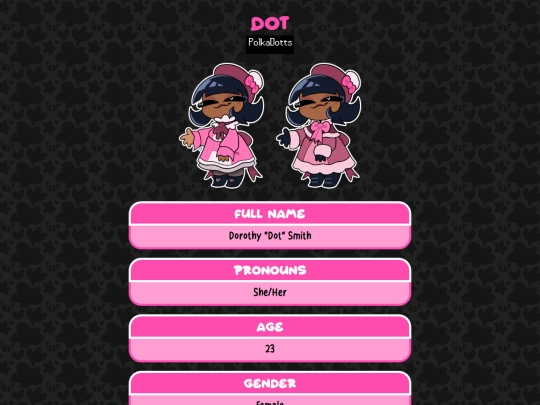 profile/asmp/dot screenshot