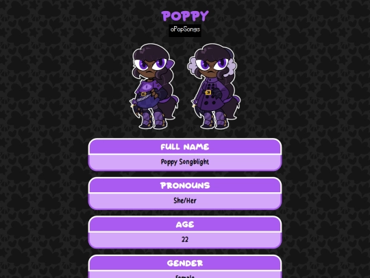 profile/asmp/poppy screenshot