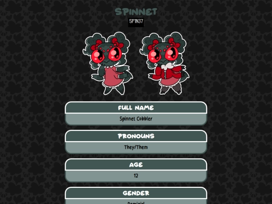 profile/asmp/spinnet screenshot