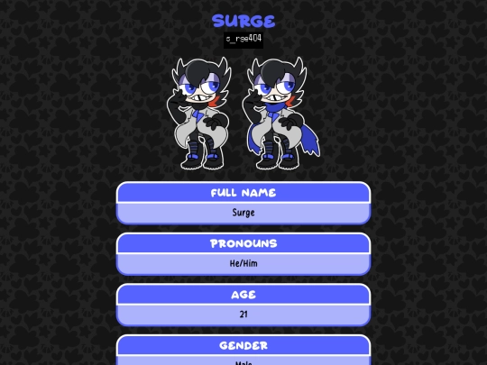profile/asmp/surge screenshot