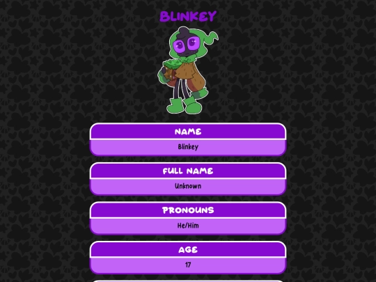 profile/minecraft/blinkey screenshot
