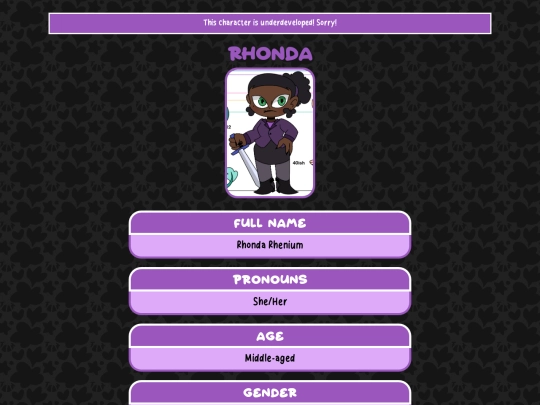profile/scp/rhonda screenshot