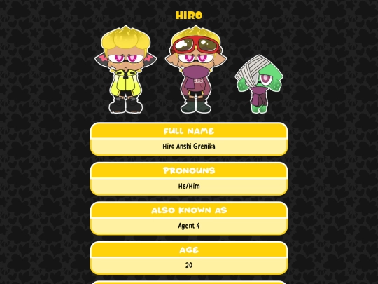 profile/splatoon/hiro screenshot