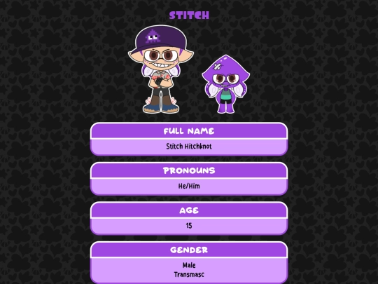 profile/splatoon/stitch screenshot