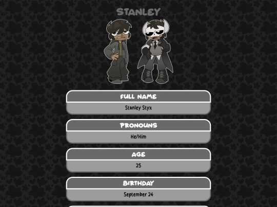 profile/styx/stanley screenshot