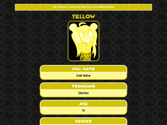 profile/words/yellow screenshot