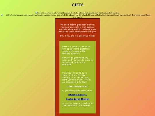 gifts screenshot