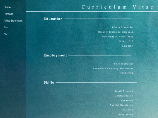 cv screenshot