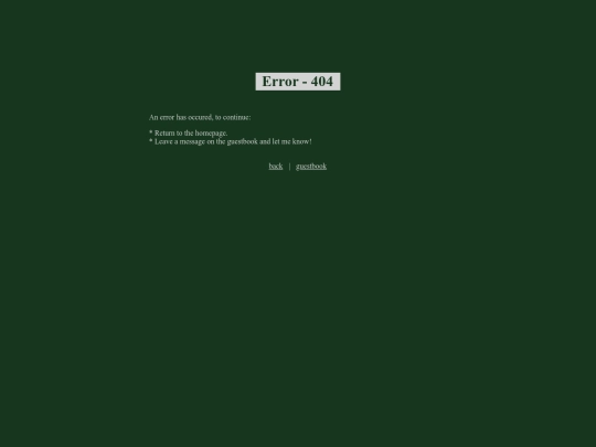 not_found screenshot