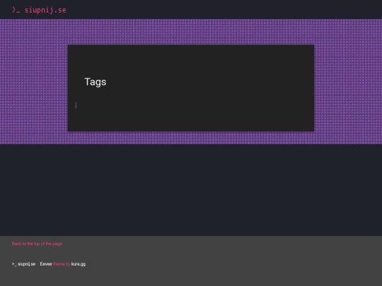 tags screenshot
