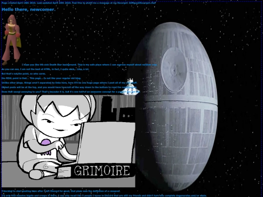blog screenshot