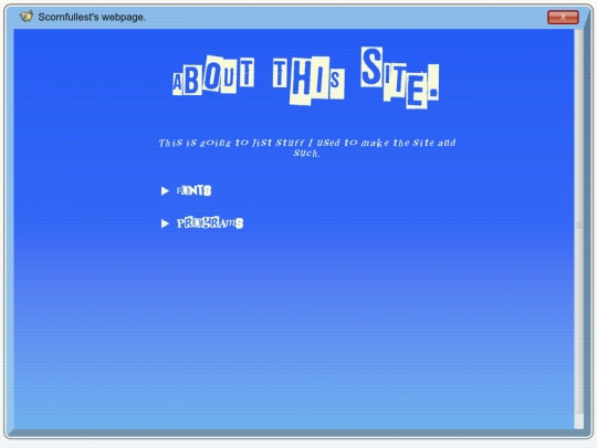 about_site screenshot