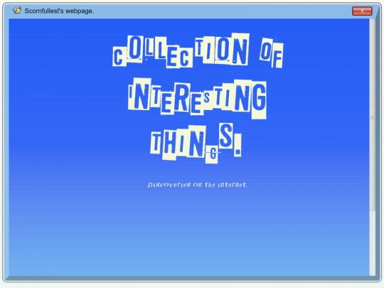 interesting_things screenshot