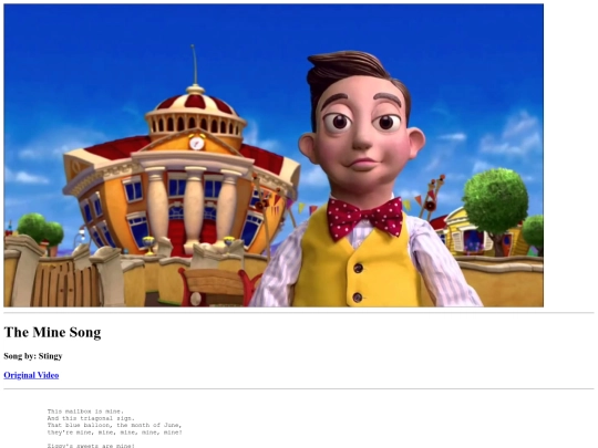 lyrics screenshot