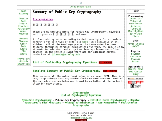 cryptography/publickey screenshot
