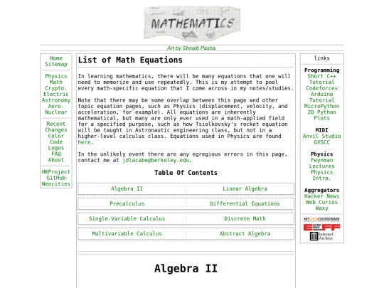 math/matheq screenshot