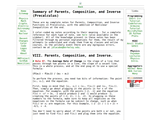 math/precalculus/pci screenshot