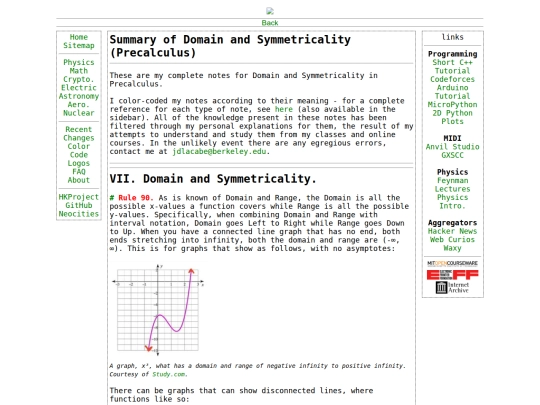 math/precalculus/symmetricality screenshot