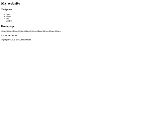 testing screenshot