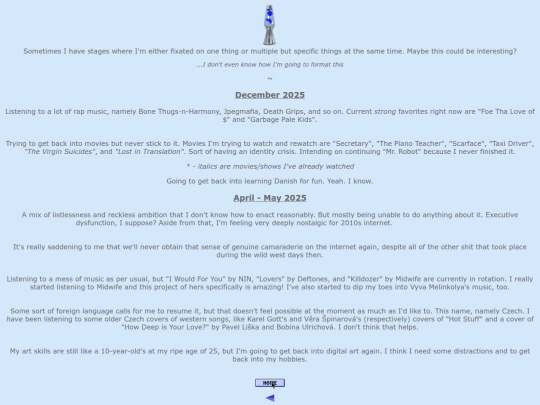 statuses screenshot
