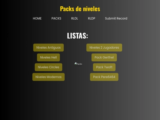 packs screenshot