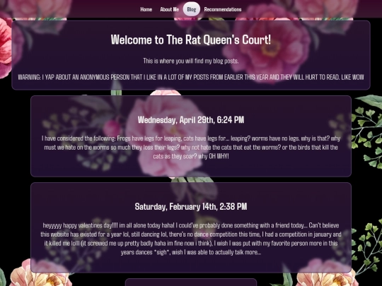 miniblog screenshot