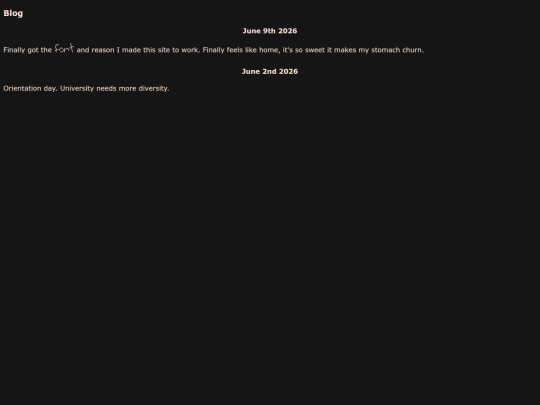 blog screenshot