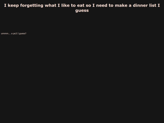 other/dinner screenshot