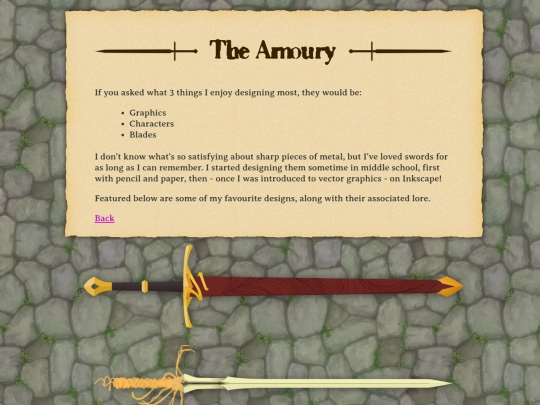 armoury screenshot