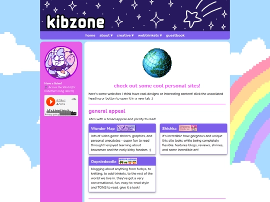 webtrinkets/cool-sites screenshot