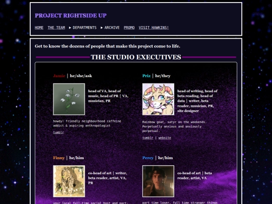 team screenshot