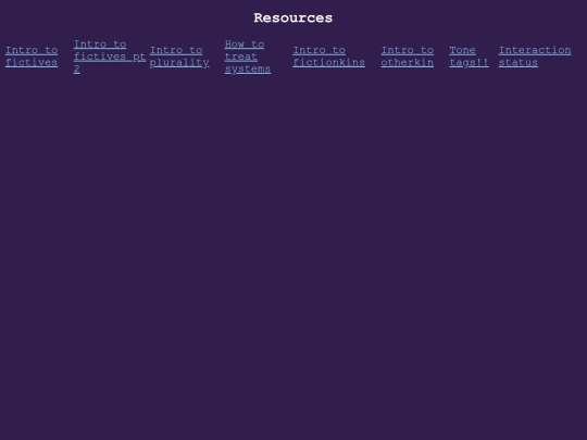 resources screenshot