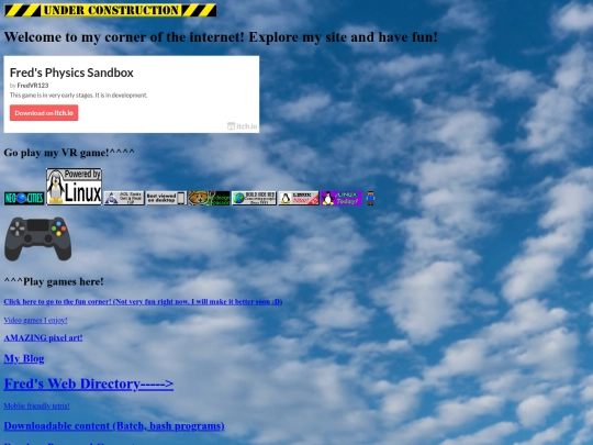 homepage screenshot