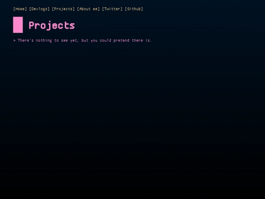 projects screenshot