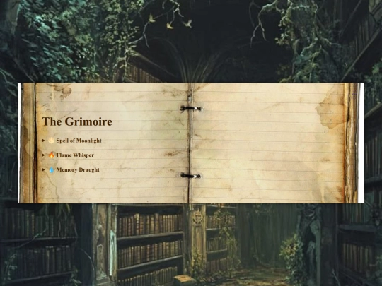 grimoire screenshot