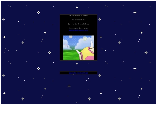 aboutme screenshot
