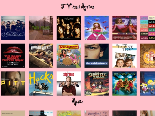 favorites screenshot
